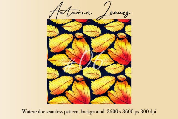 Autumn Leaves - Seamless Pattern 06 Review