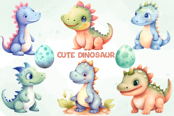 Cute Dinosaur Set Watercolor: A Designer’s Stitch Review