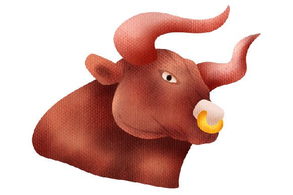 Minotaur Watercolor: Fairy Tale-Inspired Design for Bold Brand Storytelling