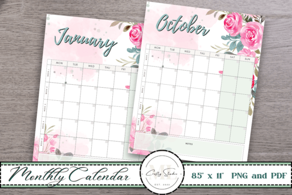 Monthly Calendar Print Templates: A Brand Designer’s Review for Marketing Impact