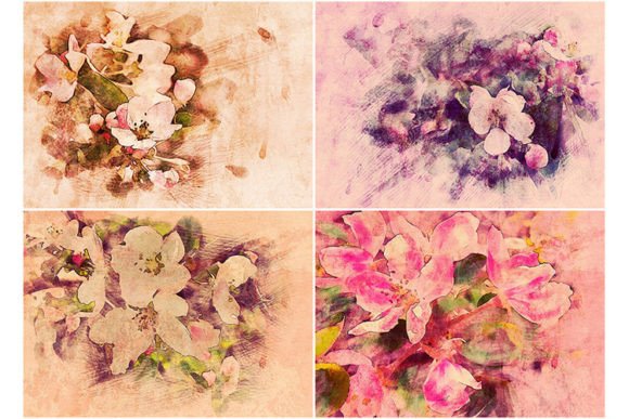 Pink Apple Blossom Digital Art for Backgrounds That Invite Readers In