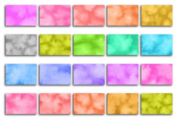 Watercolor Texture Sublimation Set 306: Soft Backgrounds for Elegant Craft Designs