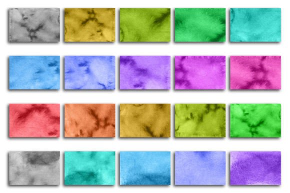 Watercolor Texture Sublimation Set 439 for Backgrounds & Digital Products