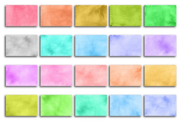 Watercolor Texture Sublimation Set 448: Editorial Backgrounds