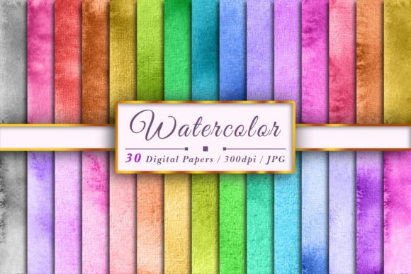Watercolor Texture Sublimation Set 449: Backgrounds Review